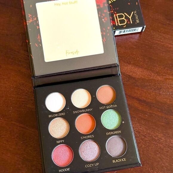 NWT Fireside Eyeshadow Palette by IBY Beauty, Makeup, Gorgeous Shades - Picture 1 of 7